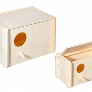 Karlie Nistkasten aus Naturholz - Groß