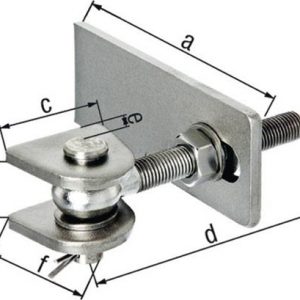 Torband 130x30x80x150x34x65mm STA roh GAH - VPE: 4