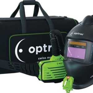 Schweißerschutzhelm Vegaview 2.5 m.Gebläseatemschutz 90x110mm OPTREL