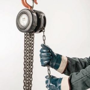 Handschuhe ActivArmr Hycron 27-805 Gr.11 weiß/blau EN 388 PSA II ANSELL - VPE: 12