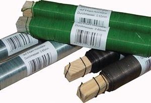 Wickeldraht 100g Drahtstärke 0,65mm verz.Krt.a 2,5kg