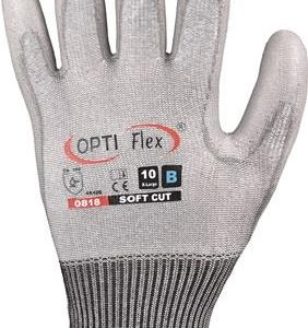 Handschuh SOFT CUT Gr.9 grau EN 420/EN 388 PSA II OPTIFLEX - VPE: 12