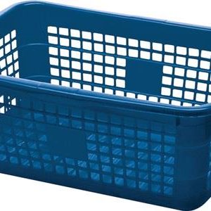 Korb L620xB425xH250mm 45 lPE blau LOCKWEILER
