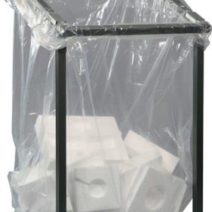 Abfallsammler H1230xB730xT695mm 1000l anthrazit-eisenglimmer,DB703 stationär