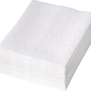 Wischtuch profix tiger L300xB360ca.mm weiß 1-lagig,Z-Falz 1.008 St./KT PROFIX