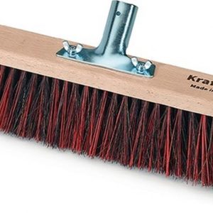 Besen Arenga/Elaston-Mix L.600mm Metallstielhalter Flachholz Stielhalter-D.28mm