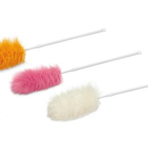 NÖLLE Staubwedel 'Lammfell & Teleskopstiel'