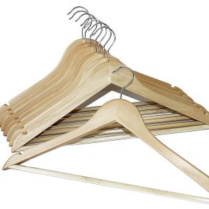 BÜRSTENMANN Kleiderbügel 45cm 8 Stück